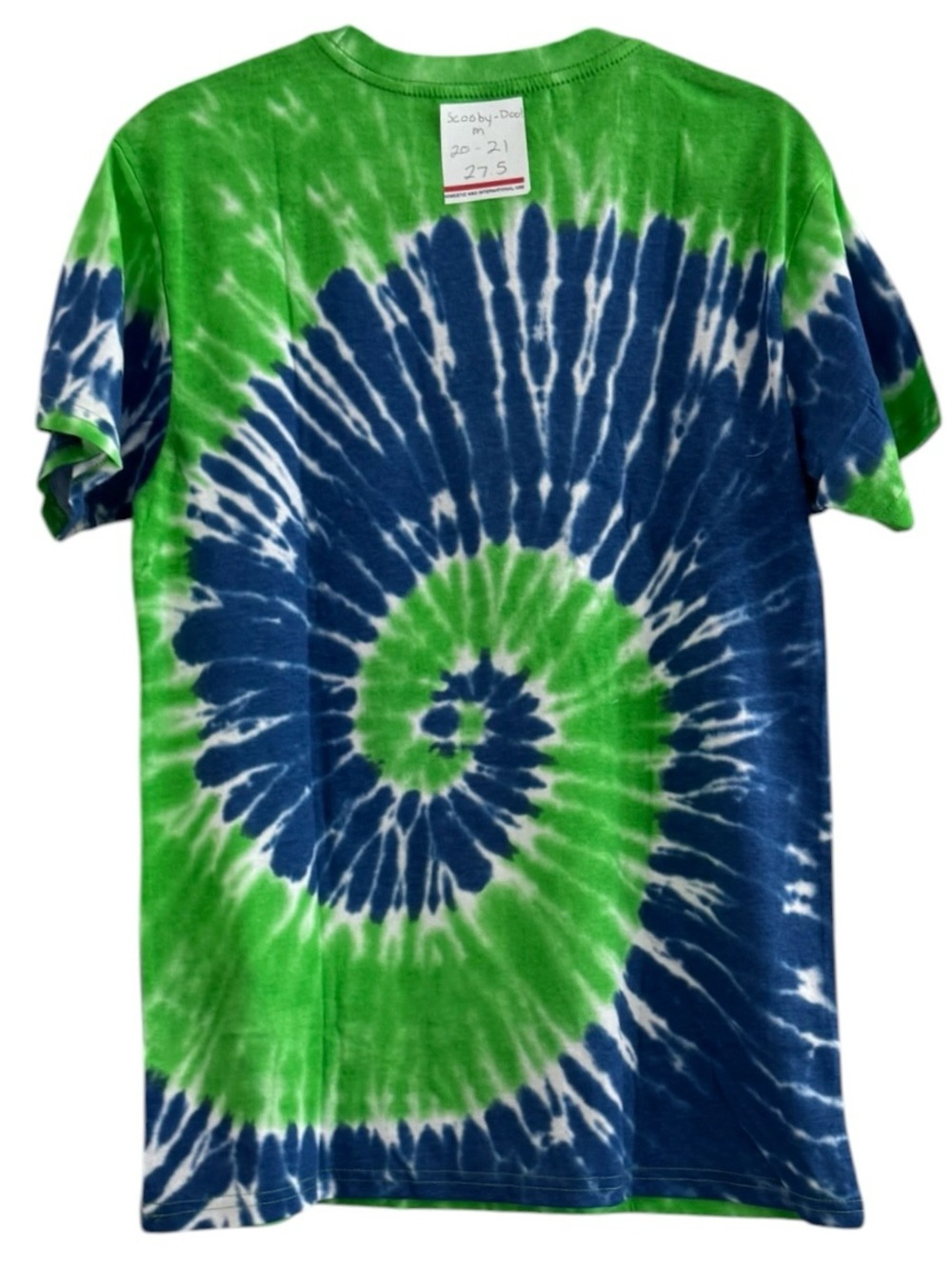 Scooby-Doo Mystery Machine Tie Dye Graphic T-Shirt Unisex Size M Retro Shirt - Picture 3 of 3